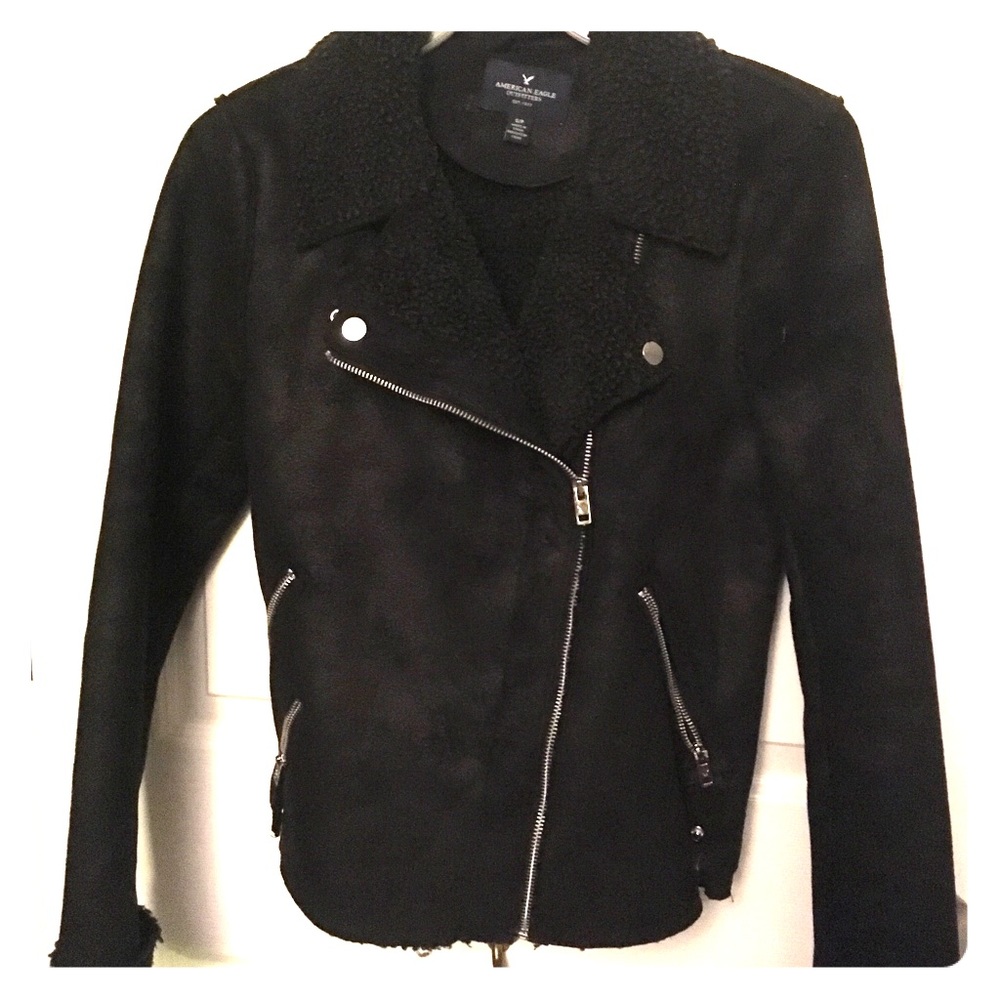 AEO Sherpa Moto-Jacket